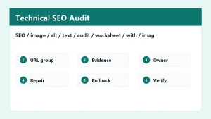 How to Run an SEO Image Alt Text Audit: Context, Accessibility, and Evidence